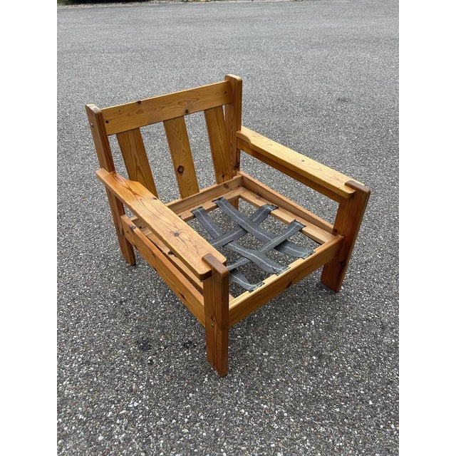 Brutalist Armchair, 1970s For Sale - Image 9 of 11