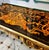 Ornate French Executive Desk – Black Luxury Desk With Gold Leaf Details & 3 Drawers For Sale - Image 4 of 5