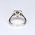 Metal Neil Lane 14k White Gold Diamond Halo Engagement Ring With 0.5ct Round Brilliant, Size 4.75 For Sale - Image 7 of 11