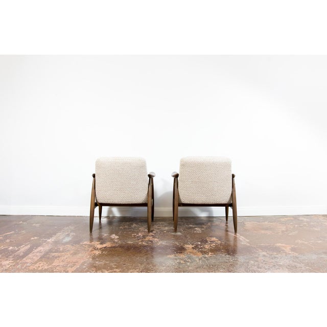 Mid-Century Armchairs from Juliusz Kędziorek, Poland, 1960s, Set of 2 For Sale - Image 6 of 17