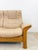 Wood Late 20th Century Ekornes Stressless Buckingham 3-Seat Recliner Sofa Vintage MCM 90" Wide For Sale - Image 7 of 17