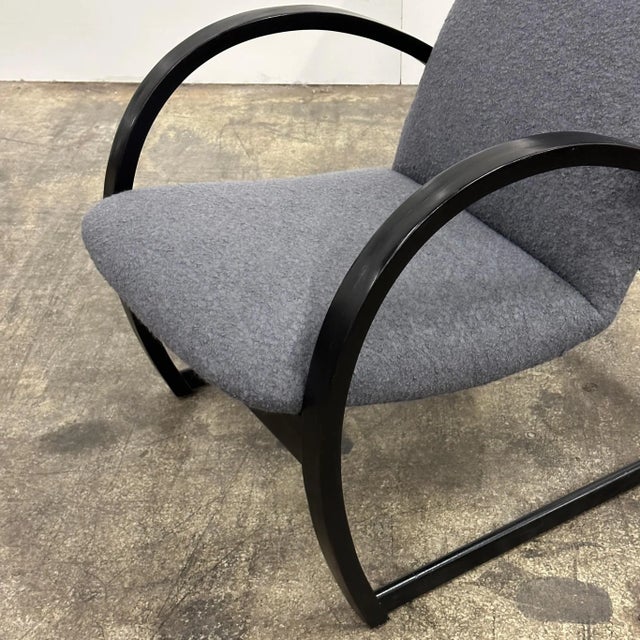 Mid-Century Modern 1980s Lazy Spiral Chair by Peter Danko For Sale - Image 3 of 10