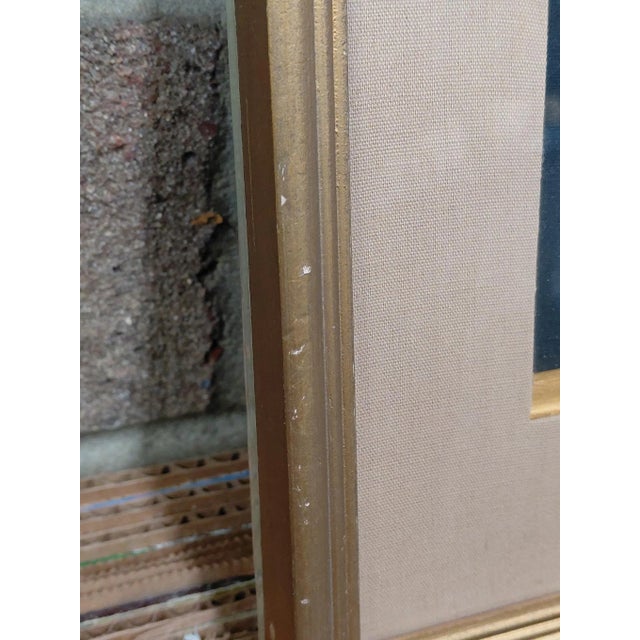 Early 20th Century Indian Miniature Painting of Two People For Sale - Image 5 of 9