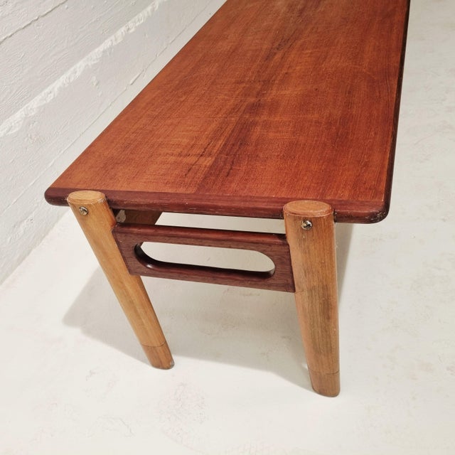Vintage Bench by William Watting for Scanflex, 1950s For Sale - Image 11 of 17