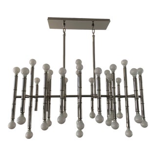 Jonathan Adler Meurice Rectangular Chandelier For Sale