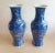 Early 20th Century Chinese Porcelain Blue & White Lotus Flower Fengweizun Pair For Sale In Portland, OR - Image 6 of 8