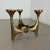 1960s Mid-Century Brutalist Bronze Candleholder by Michael Harjes, Germany, 1960s For Sale - Image 5 of 15