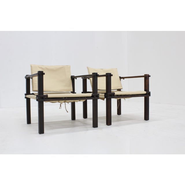 Mid-Century Modern Armchairs by Gerd Lange for Bofinger, 1960s, Set of 2 For Sale - Image 11 of 11