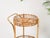 Round Serving Bar Cart in Bamboo, Rattan and Wicker by Franco Albini, Italy, 1960s For Sale - Image 10 of 12