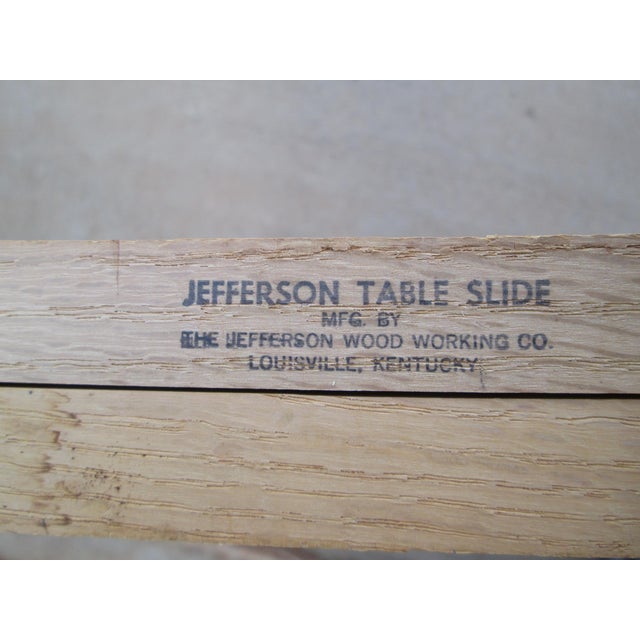 Mid Century Modern Holman Furniture Manufacturing Co Walnut Dining Table For Sale - Image 18 of 18