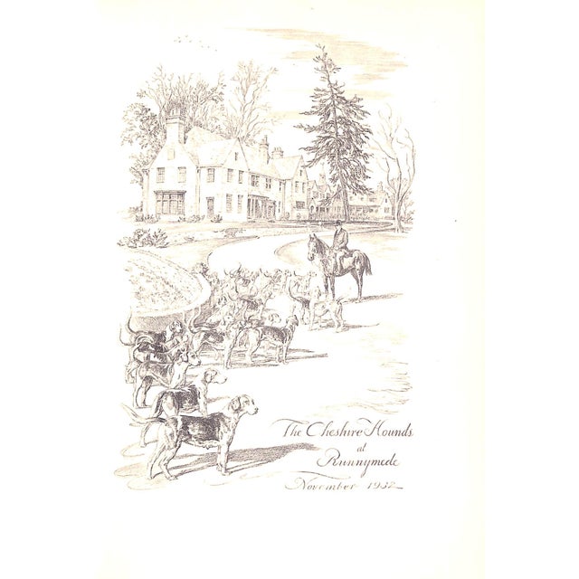 Paper "Further Fox-Hunting Recollections" 1935 Reeve, J. Stanley For Sale - Image 7 of 8