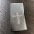 Natural Diamond Cross Pendant with Chain 17" 14k W Gold 0.25 CT Certified For Sale - Image 14 of 14