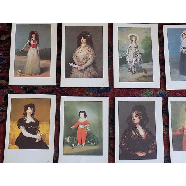 This set of twelve (12) lithographs (offset) by Francisco de Goya (Spain 1746 - 1848) primarily depicts women in 18th &...