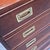 Pair of Campaign Style Mahogany Foyer Chests With Brass Recessed Hardware, Late 20th Century For Sale In Washington DC - Image 6 of 10
