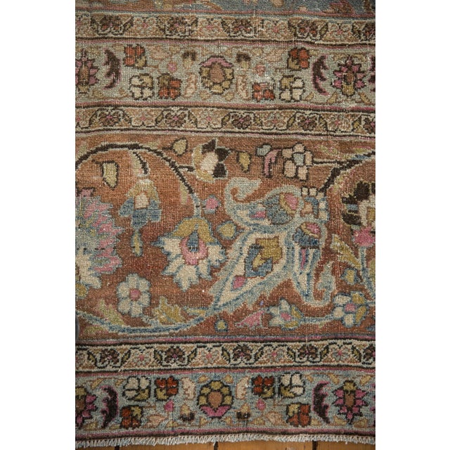 Vintage Distressed Meshed Carpet - 11'7" X 15'11" For Sale - Image 11 of 12