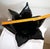 Vintage Black Murano Glass Handkerchief Vase, 1970s For Sale - Image 10 of 13
