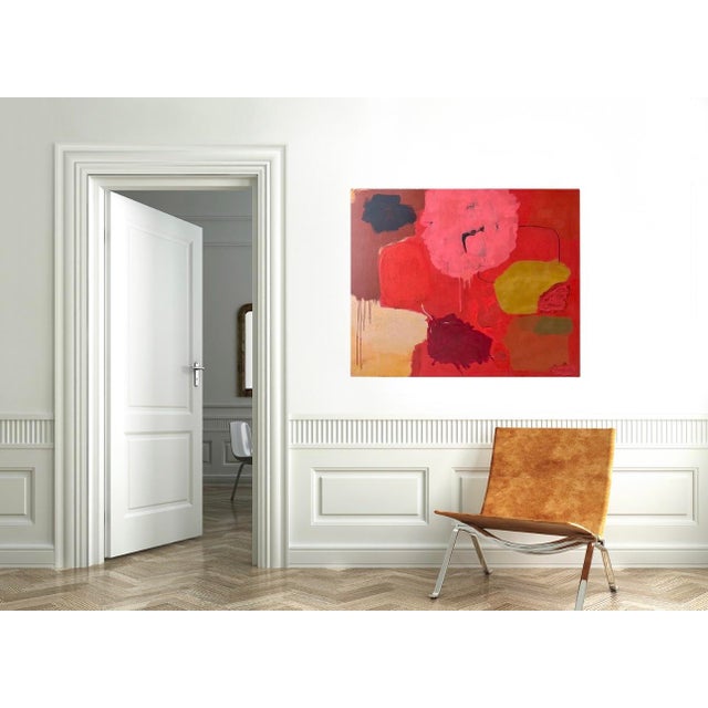 This painting is by California artist (American b. 1951), John Luckett who currently lives and works in Palm Springs, CA....