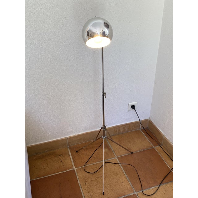 Space Age Adjustable Tripod Floor Lamp, 1960s For Sale - Image 3 of 18