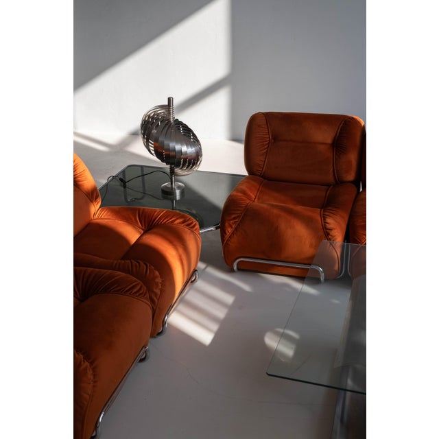 Vintage Spiral Table Lamp by Henri Mathieu, 1990s For Sale - Image 4 of 7