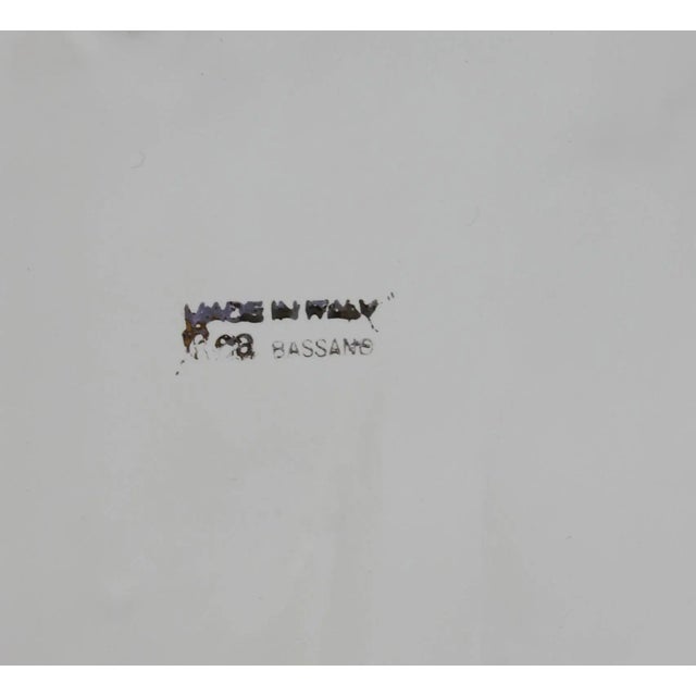 Vintage Venetian Life Size Swan Vessels by Bassano, Italy - A Pair For Sale - Image 9 of 10