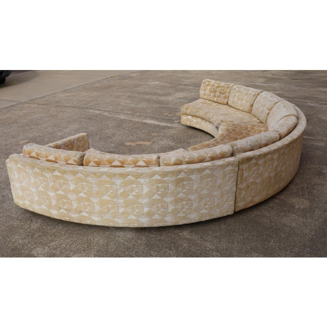 Craft Adrian Pearsall Semi-Circle Sectional Sofa For Sale - Image 4 of 6