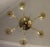 Amber Hand Blown Glass Chandelier by Venini, 1950s For Sale - Image 6 of 13
