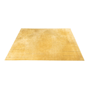 Modern Geometric Beige Carpet, 12' 7" X 9' 7"