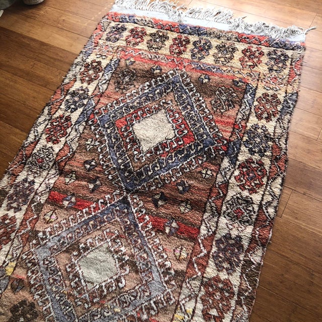 Vintage Turkish Rug | Tribal | 4'x6' For Sale - Image 4 of 7