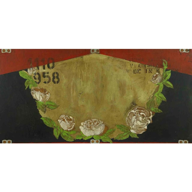 Marisa Busanel, Untitled, Original Painting, 1971 For Sale