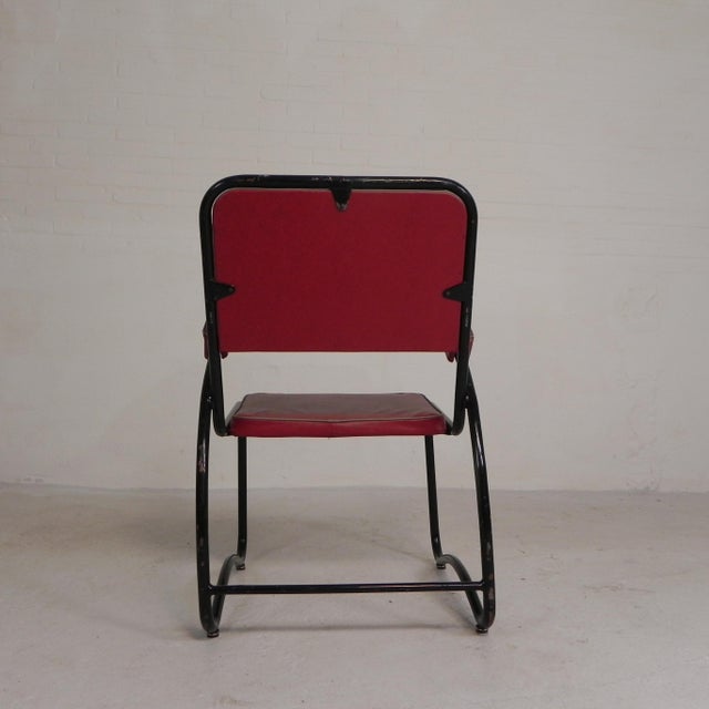 Bauhaus Armchairs and Coffee Table with Tubular Frame, 1950s, Set of 5 For Sale - Image 18 of 18