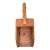 Vintage Hand-Carved Solid Wood Grain Scoop With Sculpted Handle and Maker's Mark. For Sale