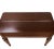 h.e. Shaw Spinet Writing Desk in Solid Mahogany C.1900 For Sale In Minneapolis - Image 6 of 12