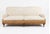 2010s Deconstructed English Roll Arm Solid Wood and Begin Linen Sofa From Retired Restoration Hawrdware Collection For Sale - Image 5 of 5