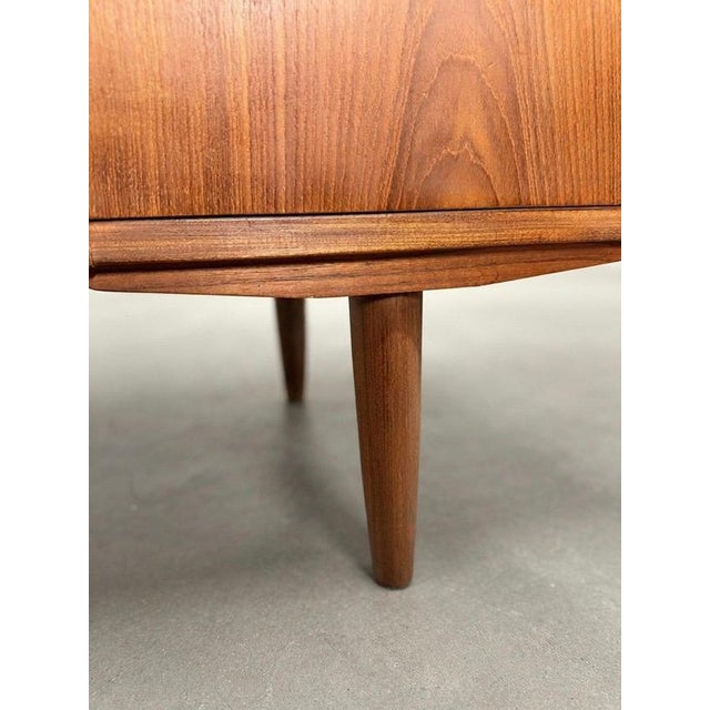 Mid-Century Modern Danish Teak Desk with Top For Sale - Image 5 of 8