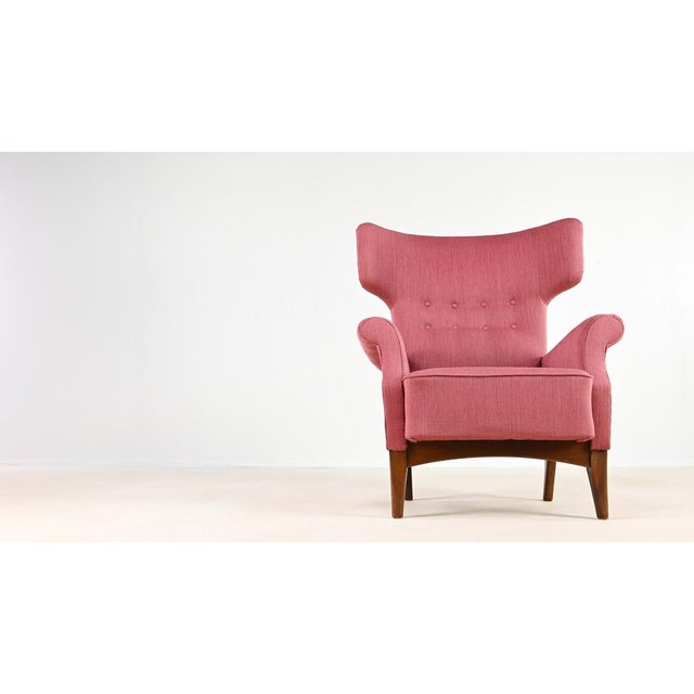 Model FH 8023 Wingback Armchair by Fritz Hansen, Denmark, 1950s For Sale - Image 14 of 18