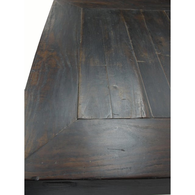 Antique Chinese Square Dining Table For Sale In Greensboro - Image 6 of 8