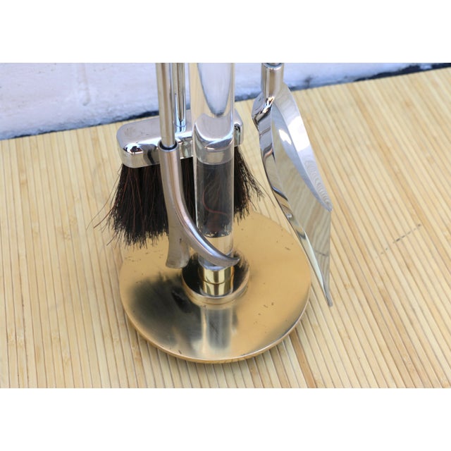 Fireplace Tools Set Danny Alessandro Style For Sale In Los Angeles - Image 6 of 13