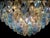 Sapphire Colored Murano Glass Poliedri Chandelier For Sale - Image 14 of 15