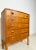 Mid-Century Modern Small Vintage Danish Bow Front Dresser in Teak, 1960s For Sale - Image 3 of 9