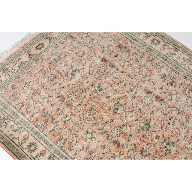 1950s Anatolian Floor Wool Turkish Rug For Sale - Image 10 of 10