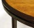 Dunbar Furniture Edward Wormley Custom Mahogany and Natural Rosewood Oval Dining Table For Sale - Image 4 of 9