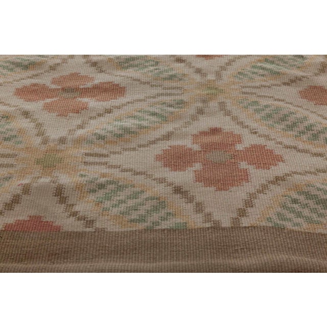 Early 21st Century Modern European-Inspired Bessarabian Floral Wool Runner by Doris Leslie Blau For Sale - Image 5 of 6