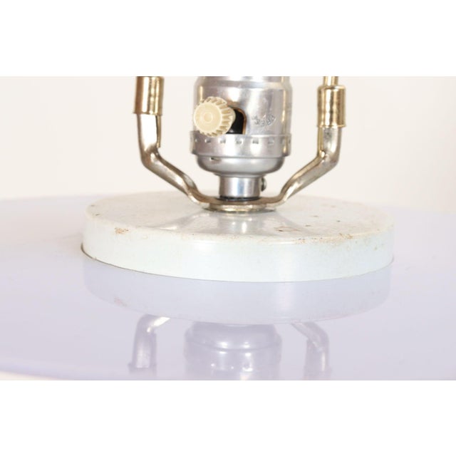 Mid-Century American Modern Chrome Hairpin / Wishbone Table Lamp by Laurel For Sale - Image 17 of 18