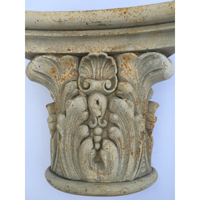 1980s Corinthian Style Capital Wall Bracket For Sale - Image 4 of 5