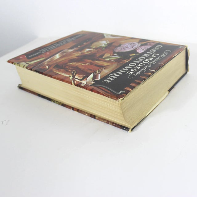 Mid-Century Modern 1961 1st American Edition Larousse Gastronomique the World Authority Encyclopedia of Food Wine and Cookery Book For Sale - Image 3 of 12