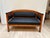 Beautiful straightened neoclassical biedermeier sofa or bench from south germany about 1830. Cherry veneered and solid....
