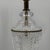 Hollywood Regency Vintage Hollywood Regency Cut Glass Brass Table Lamp Black Marble Base For Sale - Image 3 of 10