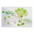 Contemporary Leafy Botanical Watercolor Painting For Sale