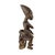 Brown Early 20th Century Anyi Attye Seated Female Figure Côte d'Ivoire For Sale - Image 8 of 9