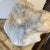 One of a kind fascinating hand carved marble sculpture with male figure in a backwards draped position. Wonderful subject,...